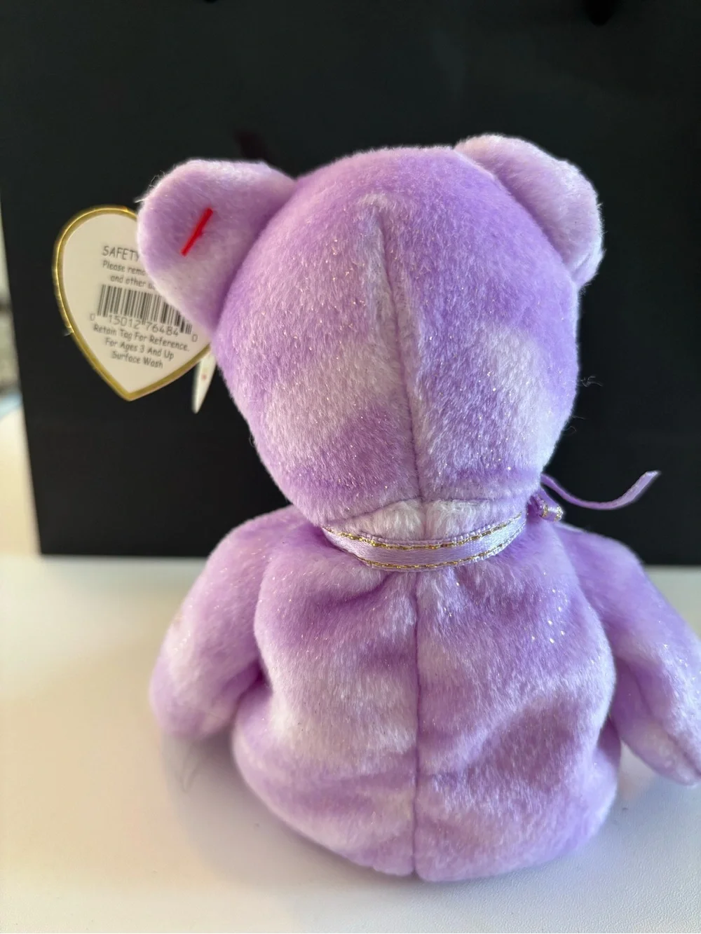 TY Beanie Baby Yours Truly Hallmark Gold Crown Exclusive 2002 With Tag
